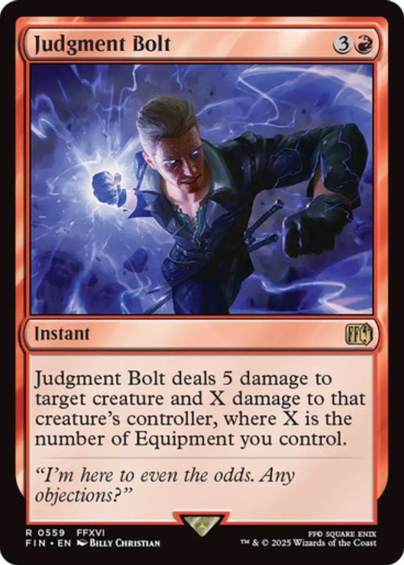 Judgment Bolt (Foil)